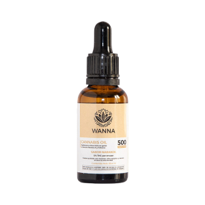 Aceite de Cannabis 500 MG marca Wanna