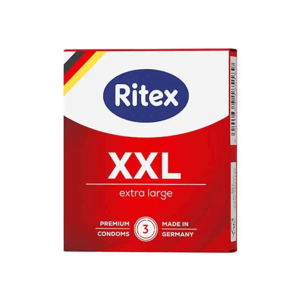 Condones Ritex Hipoalergénico Extra Grande
